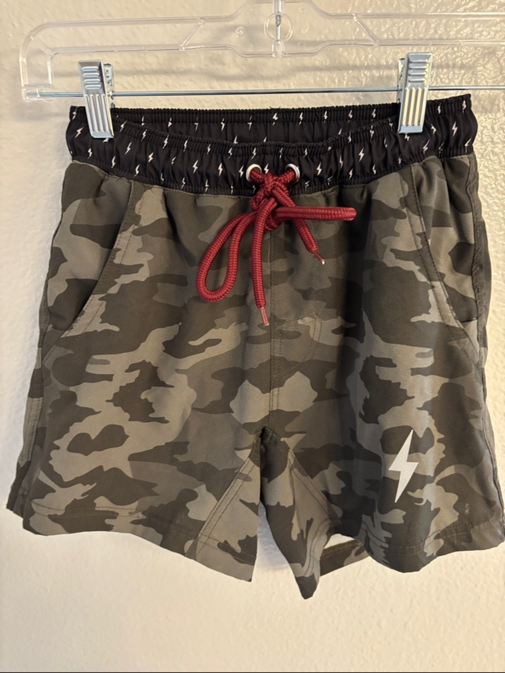 Bruce Bolt Camo Athletic Shorts